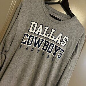 Dallas Cowboys Long Sleeve Shirt, Large
